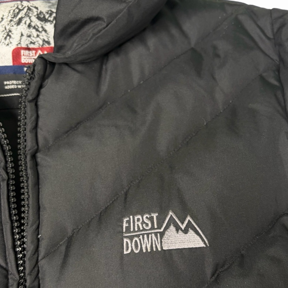 First Down Long Puffer Coat - Picture 5 of 9